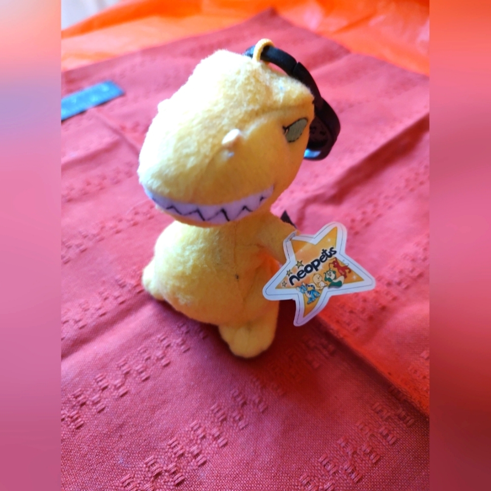 Neopets, NWT, With Clip, Yellow Grarrl, MCDONALD'S 2005